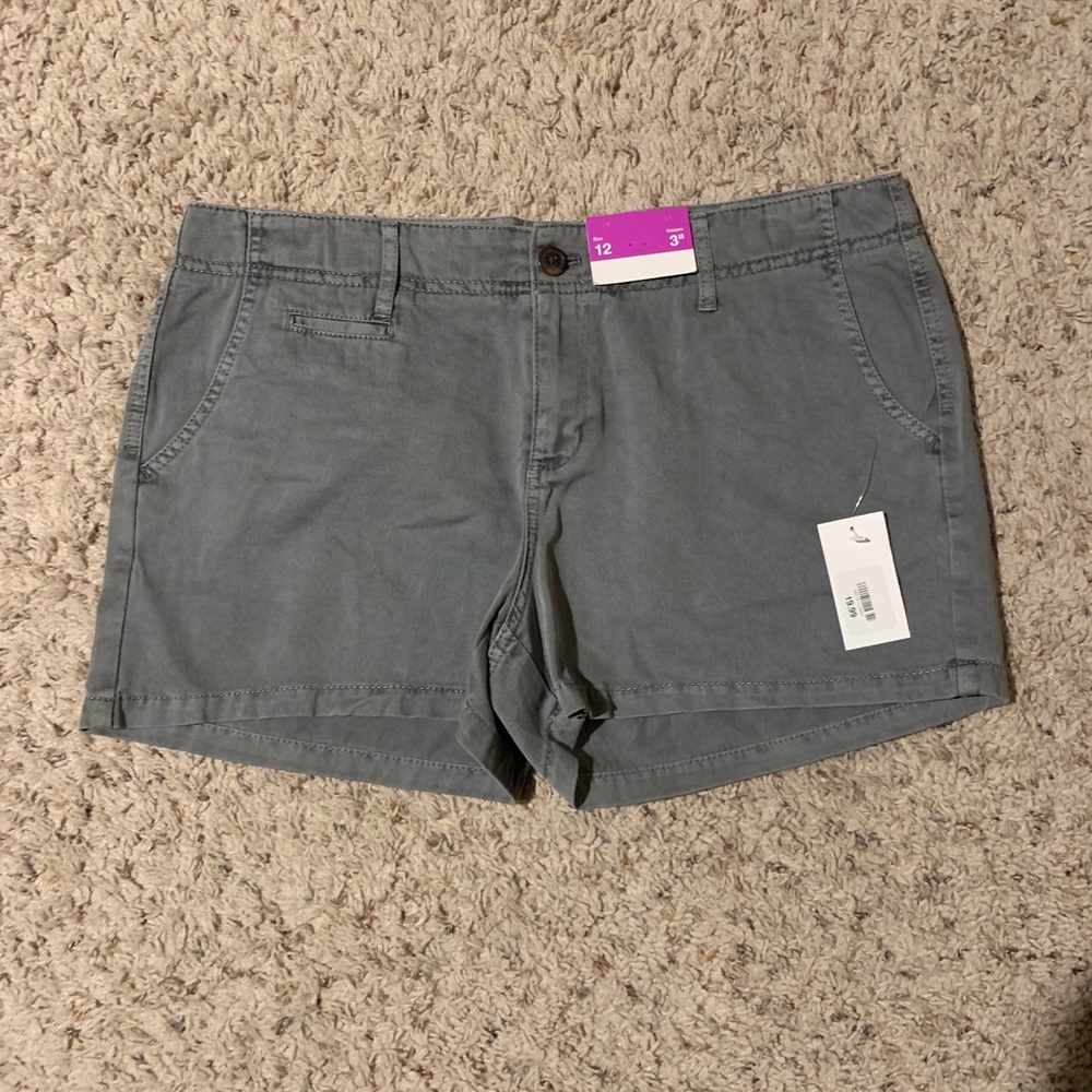 3” Gray Shorts